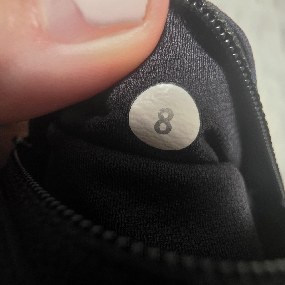Lululemon Pace Rival Crop Leggings Size 8 Womens - Picture 7 of 9